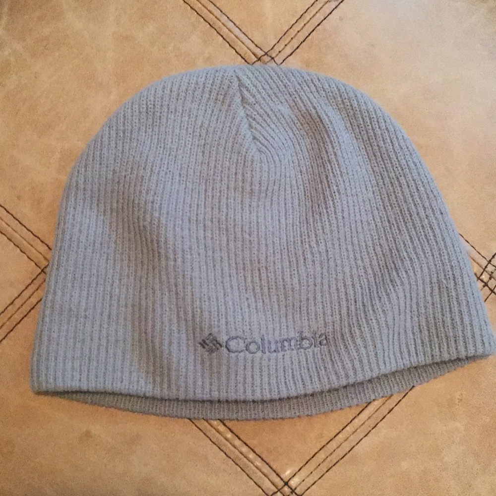 Columbia grey beanie